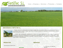 Tablet Screenshot of fertiltec.com